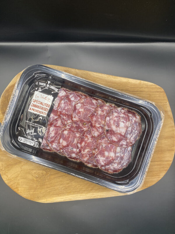 SAUCISSON FLEUR DE SEL EN TRANCHE